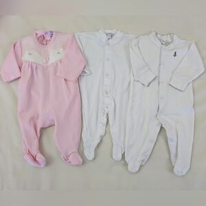 Kissy Kissy Pink and White Kids Pajamas